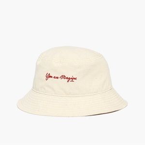 Madewell x Hôtel Magique Embroidered Bucket Hat